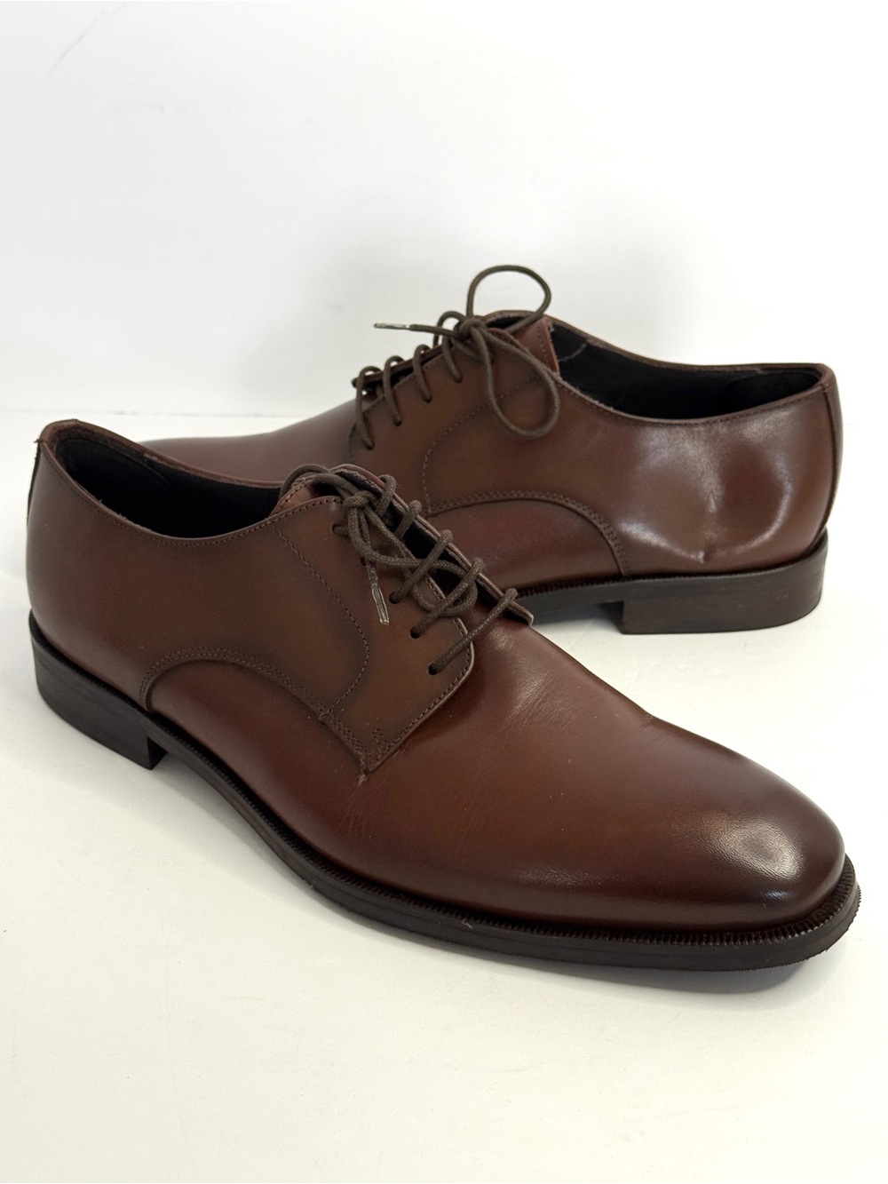 To Boot New York Plain Toe Derby Men Formal Shoes Size 9.5 - Picture 2 of 11